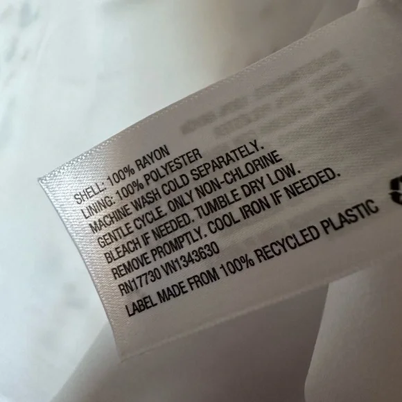 A New Day Maxi Dress Boho Prairie Ruffle Details & Elastic Waist White Floral XL - Picture 9 of 12